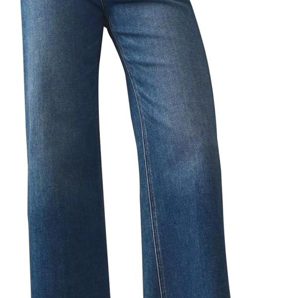 Jeans for Women Wide Leg Baggy High Waist Boyfriends Straight Leg Stretchy Denim Pants Trendy Fall 2026